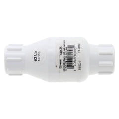 FLO CONTROL FLO CONTROL 1001-05 1/2 inches IPS PVC Spring Check Valve w/ 1/2# Spring
