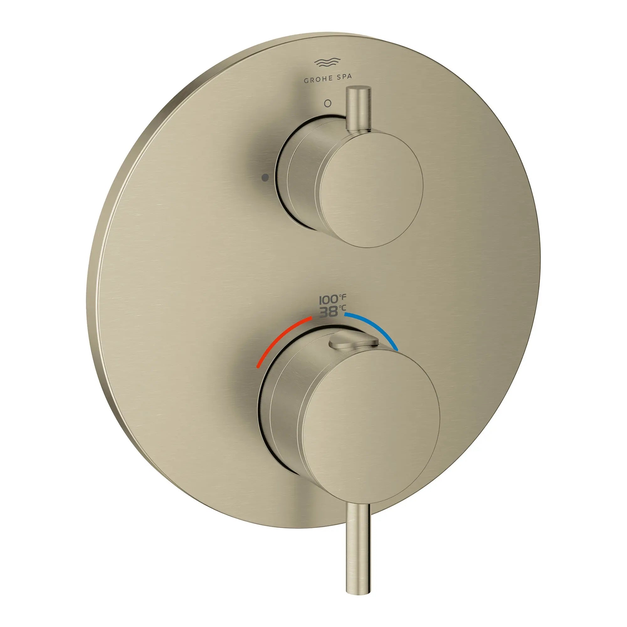 GROHE Grohe 24361EN0 Atrio New Dual Function 2-Handle Thermostatic Valve Trim
