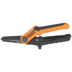 KLEIN TOOLS Klein Tools T2107 Compact Titanium-Coated Utility Shears 7-Inch