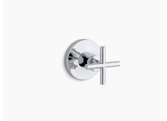 KOHLER KOHLER K-T14490-3-CP Purist MasterShower volume control valve trim with cross handle
