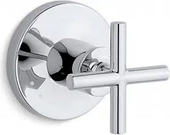 KOHLER KOHLER K-T14490-3-CP Purist MasterShower volume control valve trim with cross handle