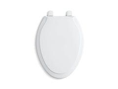 KOHLER Kohler K-4734-0 Rutledge Quiet-Close Elongated Toilet Seat