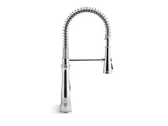 KOHLER Kohler K-29106-CP Bellera Semi-professional Kitchen Sink Faucet with Three-Function Sprayhead