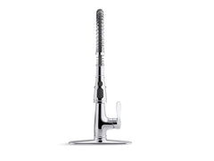 KOHLER Kohler K-29106-CP Bellera Semi-professional Kitchen Sink Faucet with Three-Function Sprayhead