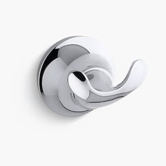 KOHLER Kohler K-11375-CP Forte Sculpted Double Robe Hook