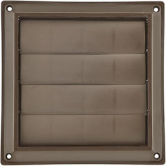 LAMBRO INDUSTRIES Lambro Industries 361B 6 inches Brown Plastic Louvered Wall Vent