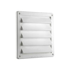 LAMBRO INDUSTRIES Lambro Industries 608W Air Intake Louver Vent 8 inches
