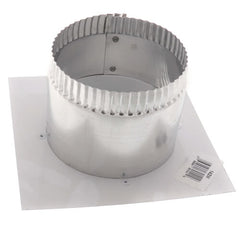 LAMBRO INDUSTRIES Lambro Industries 142W Eave Vent 4 Inches Aluminum 6 Inches Square Flange Replacement 674W-ML