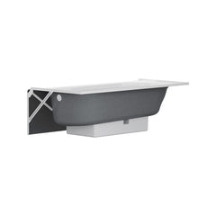 AMERICAN STANDARD AMERICAN STANDARD 1392202.02 Princeton PRO Steel 60 x 30-inch Above Floor Rough Integral Apron Bathtub