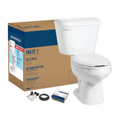 MANSFIELD Mansfield 4135CTK Pro-Fit 2 1.28 Elongated Complete Toilet Kit