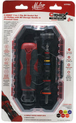 MALCO Malco KITFB2 C-RHEX 7-in-1 Flip Bit Socket Set Service Kit with Storage Handle in Premium Case