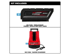 MILWAUKEE Milwaukee MXFSC-1HD12 MX Fuel Redlithium Forge HD12.0 Battery/Super Charger Expansion Kit