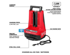 MILWAUKEE Milwaukee MXFSC-1HD12 MX Fuel Redlithium Forge HD12.0 Battery/Super Charger Expansion Kit