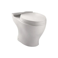 TOTO Toto China CT412F#01 Aquia Dual Flush Elongated Toilet Bowl Only Less Tank and Seat 12 inches Rough-in