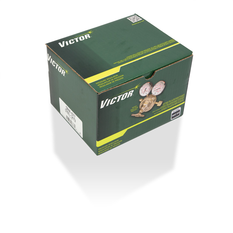 VICTOR VICTOR 0781-1473 SR4K-677 Heavy Duty/High Capacity Inert Gas Single Stage Regulator, CGA - 677