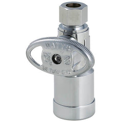 WATTS WATTS LFQC894S 1/2 inches CTS x 3/8 inches OD Compression Straight Stop Valve