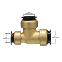 WATTS WATTS LF4724R-141410 Reducing Tee LF4724R