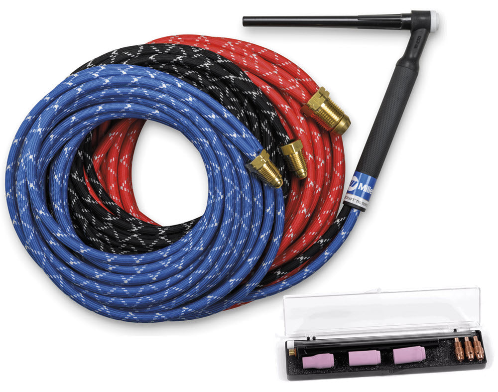 WELDCRAFT Weldcraft WP-20-25 W-250 TIG Torch Package 250 Amp 25 ft WP-20-25-R
