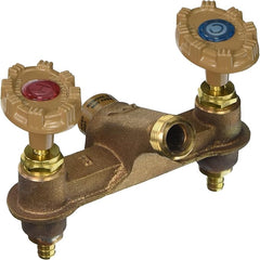 WOODFORD Woodford 122PX Model 122 1/2 inches PEX Inlet Horizontal Hot & Cold Anti-Siphon Wall Faucet