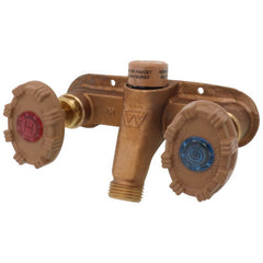 WOODFORD Woodford 122PX Model 122 1/2 inches PEX Inlet Horizontal Hot & Cold Anti-Siphon Wall Faucet