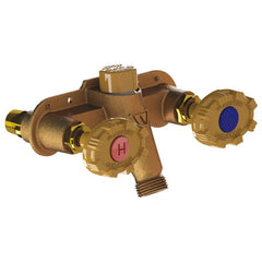 WOODFORD Woodford 122PX Model 122 1/2 inches PEX Inlet Horizontal Hot & Cold Anti-Siphon Wall Faucet