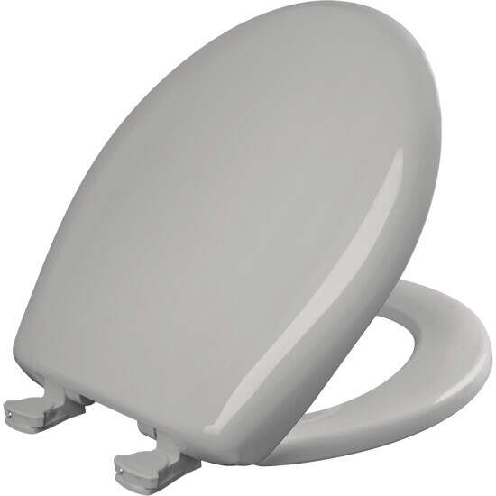 BEMIS BEMIS 200SLOWT Classic Colors Round Plastic Toilet Seat Never Loosens