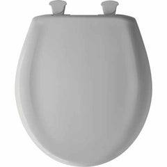 BEMIS BEMIS 200SLOWT Classic Colors Round Plastic Toilet Seat Never Loosens