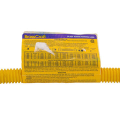 BRASSCRAFT Brasscraft CSSC11-60 Gas Connector 1/2 inches ID (5/8 inches OD) Procoat 3/4 inches MIP Fittings