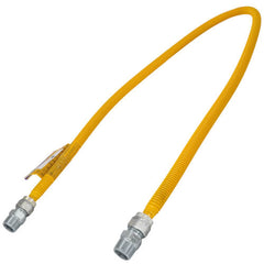 BRASSCRAFT Brasscraft CSSC11-60 Gas Connector 1/2 inches ID (5/8 inches OD) Procoat 3/4 inches MIP Fittings