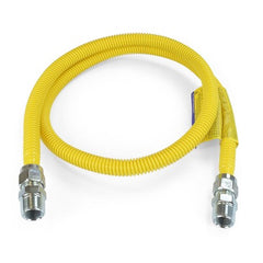 BRASSCRAFT Brasscraft CSSC11-60 Gas Connector 1/2 inches ID (5/8 inches OD) Procoat 3/4 inches MIP Fittings