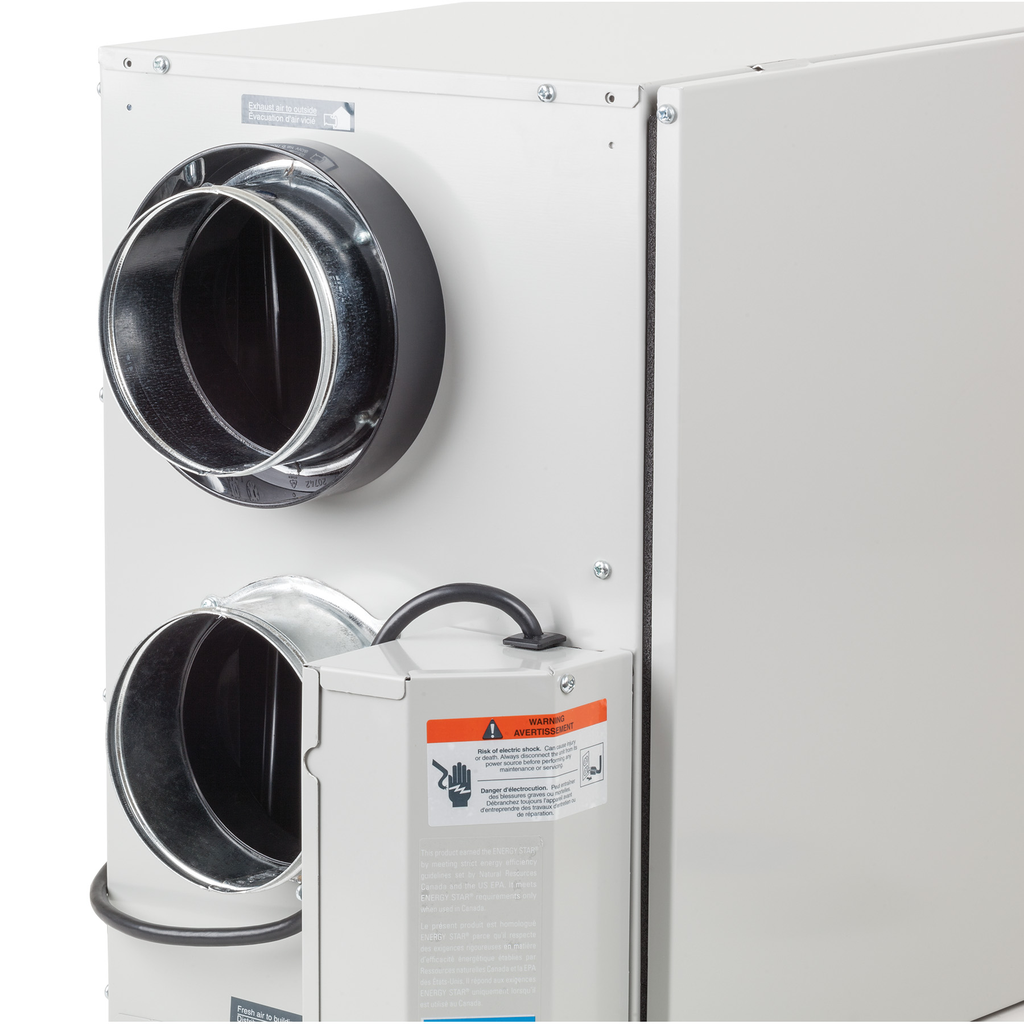 BROAN-NUTONE Broan-Nutone ERVH100S Broan Advanced Series Energy Recovery Ventilator 100 CFM