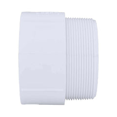 CHARLOTTE PIPE CHARLOTTE PIPE PVC 02109 2000 Schedule 40 4 in. MPT X 4 in. D Slip PVC Adapter
