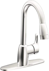 CLEVELAND CLEVELAND CA42519 Baystone Single-Handle Kitchen Faucet with Pull-down Spray