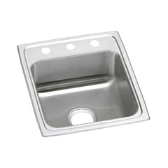ELKAY Elkay PSR17202 Pacemaker Single Bowl Kitchen Sink 17 inches x 20 inches