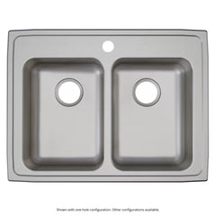 ELKAY Elkay LRAD2922554 Lustertone Classic Stainless Steel Sink 29 inches x 22 inches x 5-1/2 inches