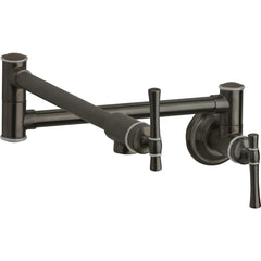 ELKAY Elkay LKEC2091AS Explore Wall Mount Single Hole Pot Filler Kitchen Faucet