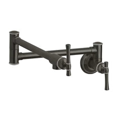 ELKAY Elkay LKEC2091AS Explore Wall Mount Single Hole Pot Filler Kitchen Faucet