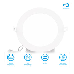 INFIBRITE Infibrite IB-002-3-12W-WH 6 In 3000K 12W 1050LM Slim LED Light Kit