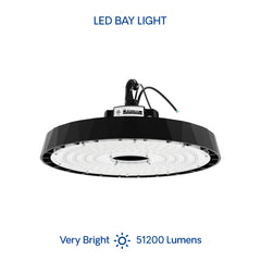 INFIBRITE Infibrite IB-014-5-320W 13.8 In 51,200LM LED 320W High Bay Light