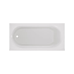 AMERICAN STANDARD American Standard 1390202.02 Princeton PRO Steel 60 x 30-inch Integral Apron Bathtub Left-Hand Outlet