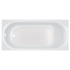 AMERICAN STANDARD American Standard 1390202.02 Princeton PRO Steel 60 x 30-inch Integral Apron Bathtub Left-Hand Outlet