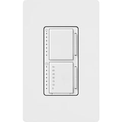 LUTRON Lutron MACL-L3T251-WH Maestro Dual LED+ Control Dimmer/Timer 75W 2.5A