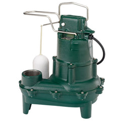 ZOELLER Zoeller 264-0002 Waste-Mate 115V 4/10 HP Non Automatic Cast Iron Sewage Pump