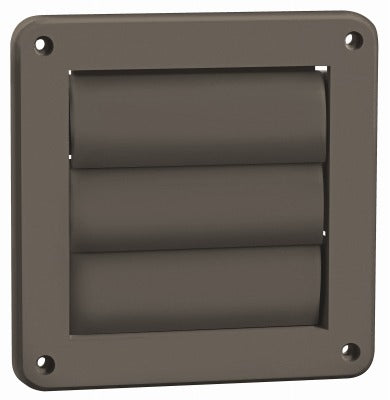LAMBRO INDUSTRIES Lambro Industries 2677B Louvered Face Plate 4 Inches Brown