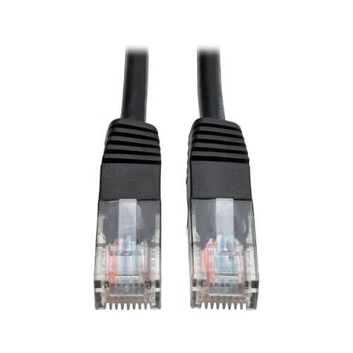 TRIPP LITE Tripp Lite N002-003-BK Cat5e Patch Cable 3 Feet Black