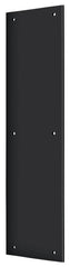DELTANA Deltana PP3515U19 Push Plate 3.5x15 in Black Finish