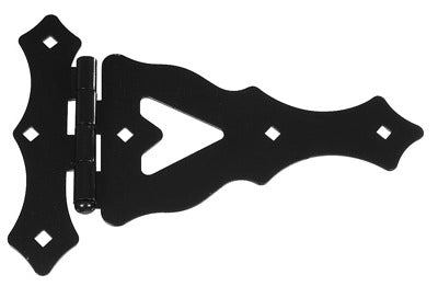 NATIONAL HARDWARE National Mfg N179-200 10in Black Ornamental T-hinge Heavy Duty
