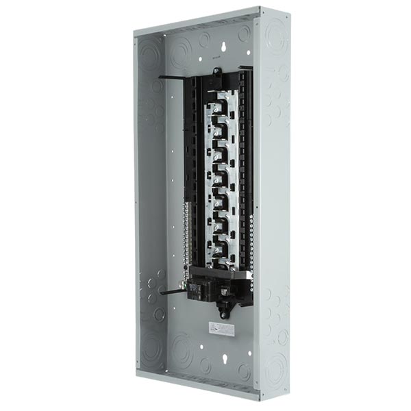 SIEMENS Siemens SN3030B1100 Low Voltage Plug On Neutral Ready Indoor Main Breaker Load Center, 100A, 30 Spaces, 30 Circuits, 1 Phase, NEMA 1