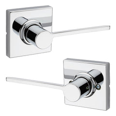 KWIKSET Kwikset 200LRLSQT-26 Ladera Passage Door Lock Chrome