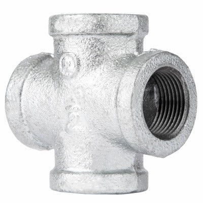 SOUTHLAND B K Mueller 511-003HN 1/2 Inch Galvanized Cross Fitting